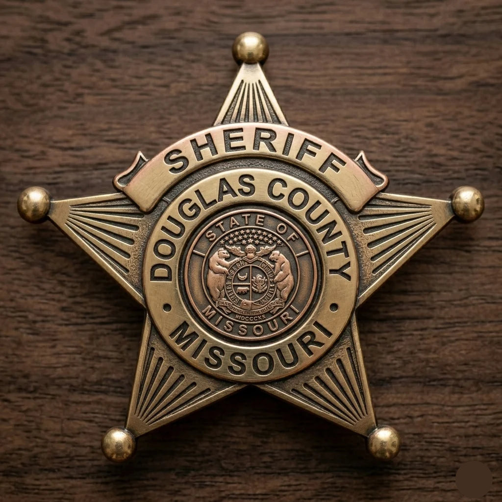 Douglas County Missouri Sheriff Star Badge SVG for CNC

Douglas County MO Sheriff Star Vector for Laser Engraving

Douglas County Missouri Law Enforcement Emblem for Wood Carving

Professional Missouri Sheriff Star Badge Vector Design

Douglas County Sheriff SVG Logo for CNC Router Projects