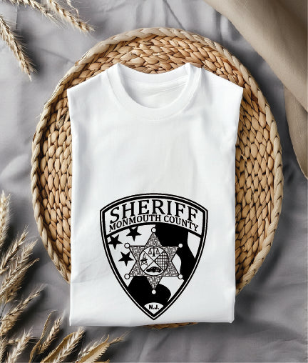 Monmouth County Sheriff Logo SVG

New Jersey Law Enforcement Vector

Sheriff Office Shield Emblem

Officer Plaque Engraving File

Monmouth County Sign CNC File