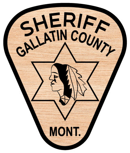 Gallatin County Sheriff Patch SVG

Montana Sheriff Badge Vector

Native American Chief Police Emblem

Gallatin County Star Patch Design

Montana Law Enforcement CNC File