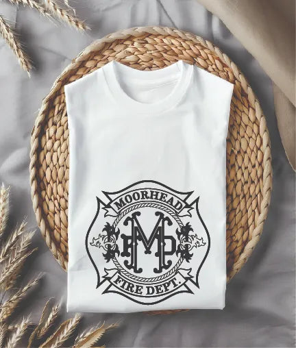 Moorhead Fire Department Logo SVG Minnesota Firefighter Vector