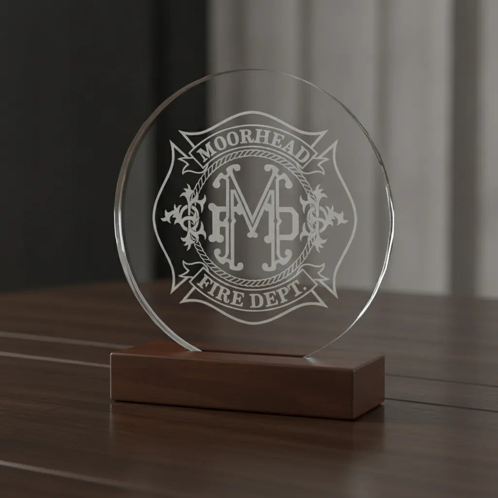 Moorhead Fire Department Logo SVG

Fire Rescue Maltese Cross Vector

Ornate MFD Monogram Emblem

Firefighter Plaque Engraving File

Moorhead Fire Dept Sign CNC File