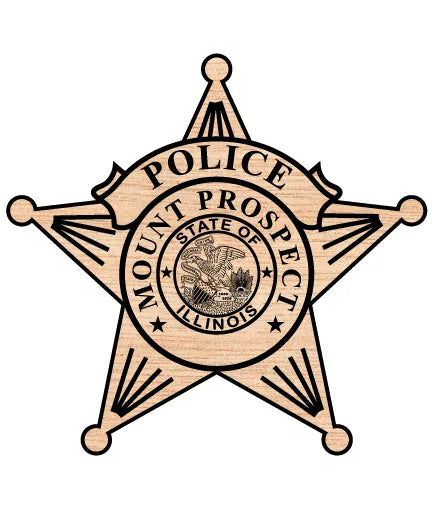 Mount Prospect Police Department Badge SVG Illinois Law Enforcement Vector