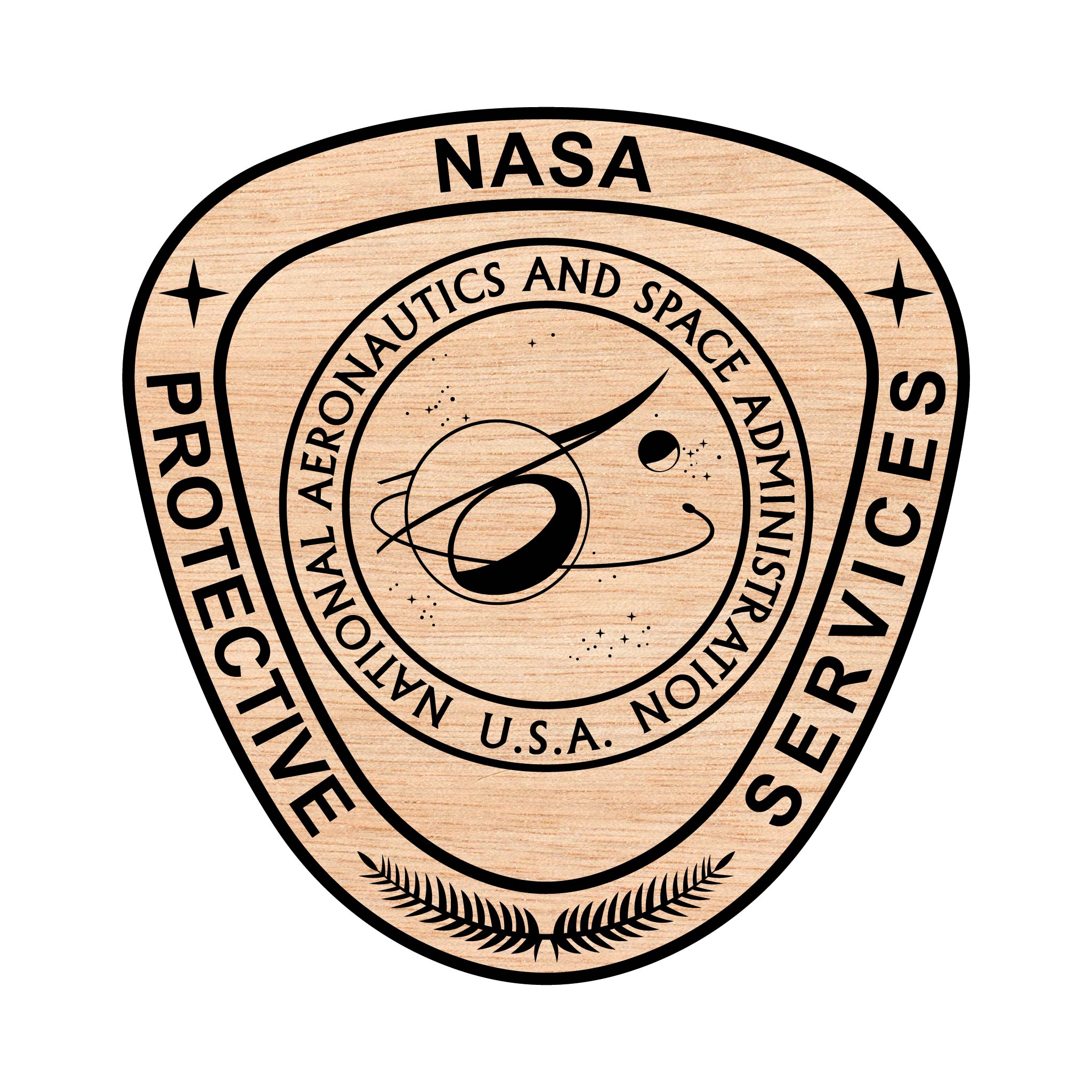 NASA Protective Services Patch SVG for CNC

NASA Security Force Vector for Laser Engraving

Federal Law Enforcement Emblem for Wood Carving

NASA Protective Services Logo for CNC Router

NASA Police Patch SVG Design