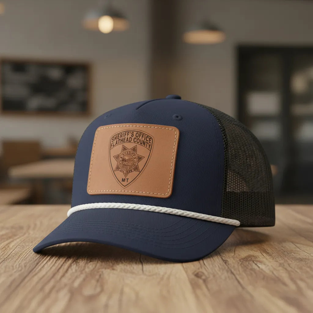 Flathead County Sheriff Patch SVG

Montana Law Enforcement Vector Design

6-Point Star Shield Engraving File

Flathead County MT Sheriff Sign CNC File

Oro y Plata Mountain Seal Vector for Laser Cutting