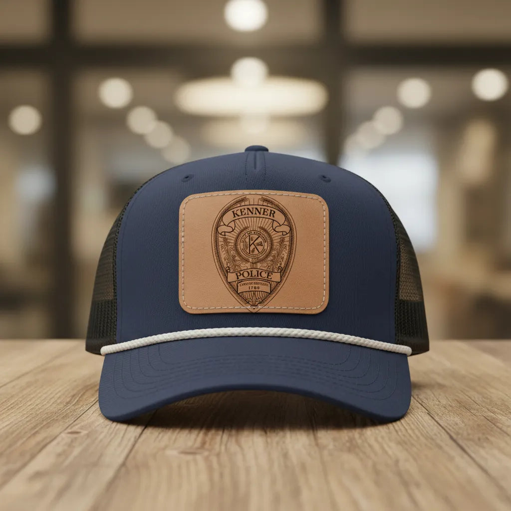 Kenner Police Badge SVG

Louisiana Law Enforcement Vector Design

City of Kenner Seal Engraving File

Kenner LA Police Sign CNC File

Oval Police Badge Vector for Laser Cutting