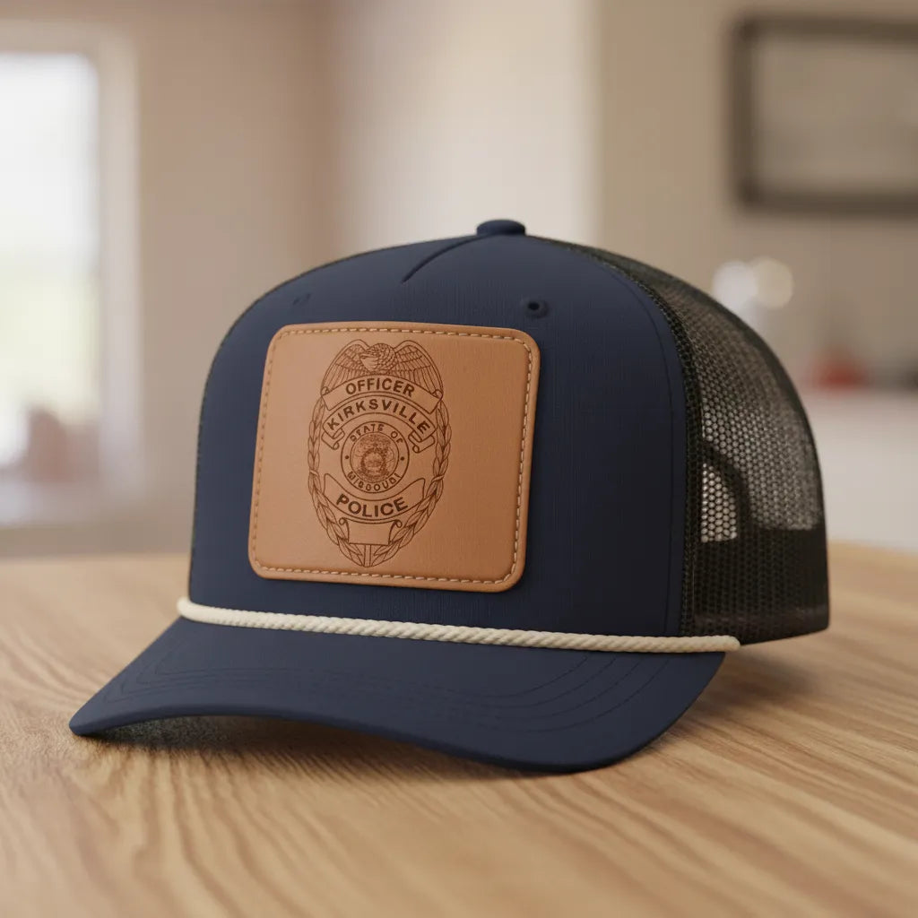 Kirksville Police Officer Badge SVG

Missouri Law Enforcement Vector Design

Eagle Police Badge Engraving File

Kirksville MO Police Sign CNC File

State of Missouri Seal Vector for Laser Cutting