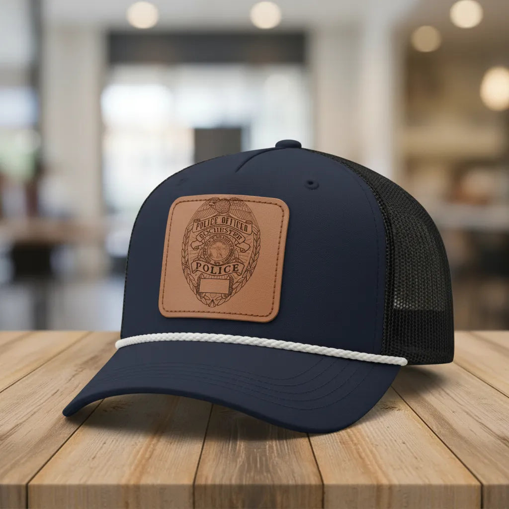 Rochester Police Officer Badge SVG

Minnesota Law Enforcement Vector Design

Eagle Police Badge Engraving File

Rochester MN Police Sign CNC File

State of Minnesota Seal Vector for Laser Cutting