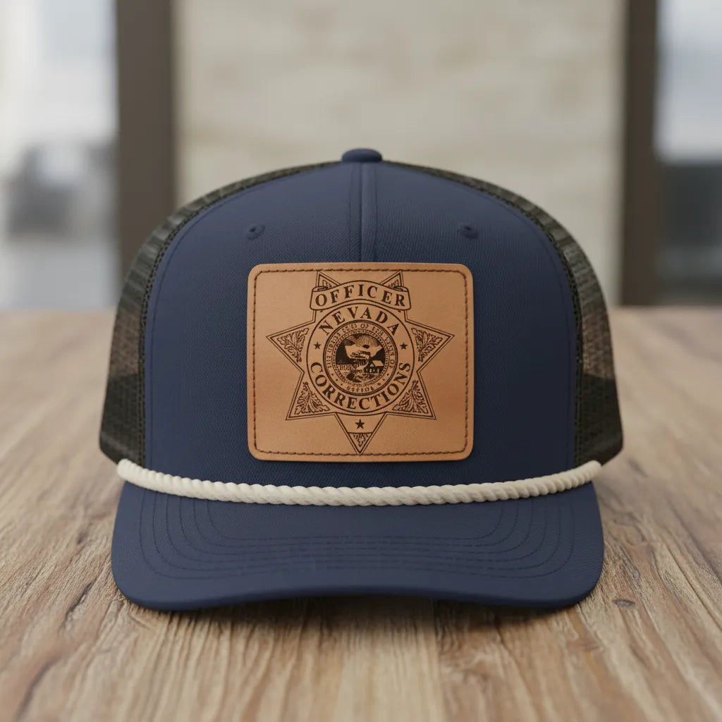Nevada Corrections Officer Badge SVG

Nevada Law Enforcement Vector Design

Correctional Officer Badge Engraving File

Nevada Department of Corrections CNC File

7-Point Star Badge Vector for Laser Cutting