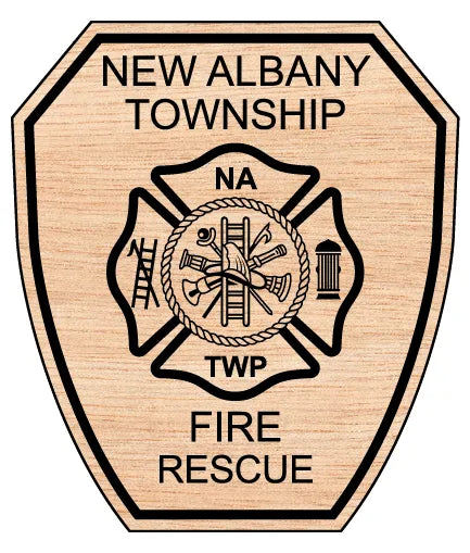 New Albany Township Fire Rescue Patch SVG Fire Rescue Vector
