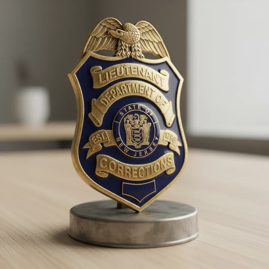 NJ Corrections Lieutenant Badge SVG for CNC

NJ Corrections Lieutenant Badge Vector for Laser Engraving

New Jersey Corrections Lieutenant Emblem for Wood Carving

Professional NJ Corrections Lieutenant Shield Design

NJ DOC Lieutenant SVG Logo for CNC Router Projects