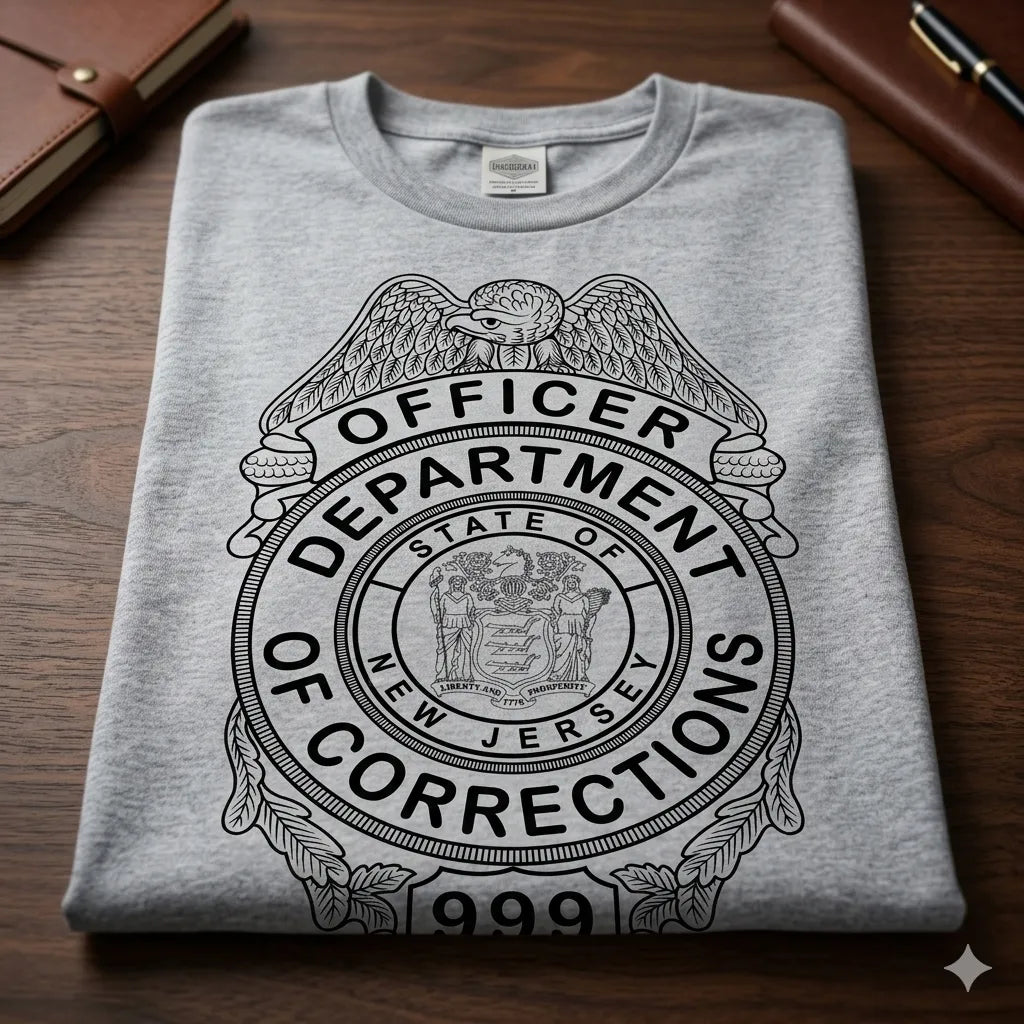 New Jersey Department of Corrections Badge SVG for CNC

New Jersey DOC Officer Vector for Laser Engraving

NJ Department of Corrections Emblem for Wood Carving

Professional New Jersey Corrections Badge Vector Design

NJ DOC SVG Logo for CNC Router Projects