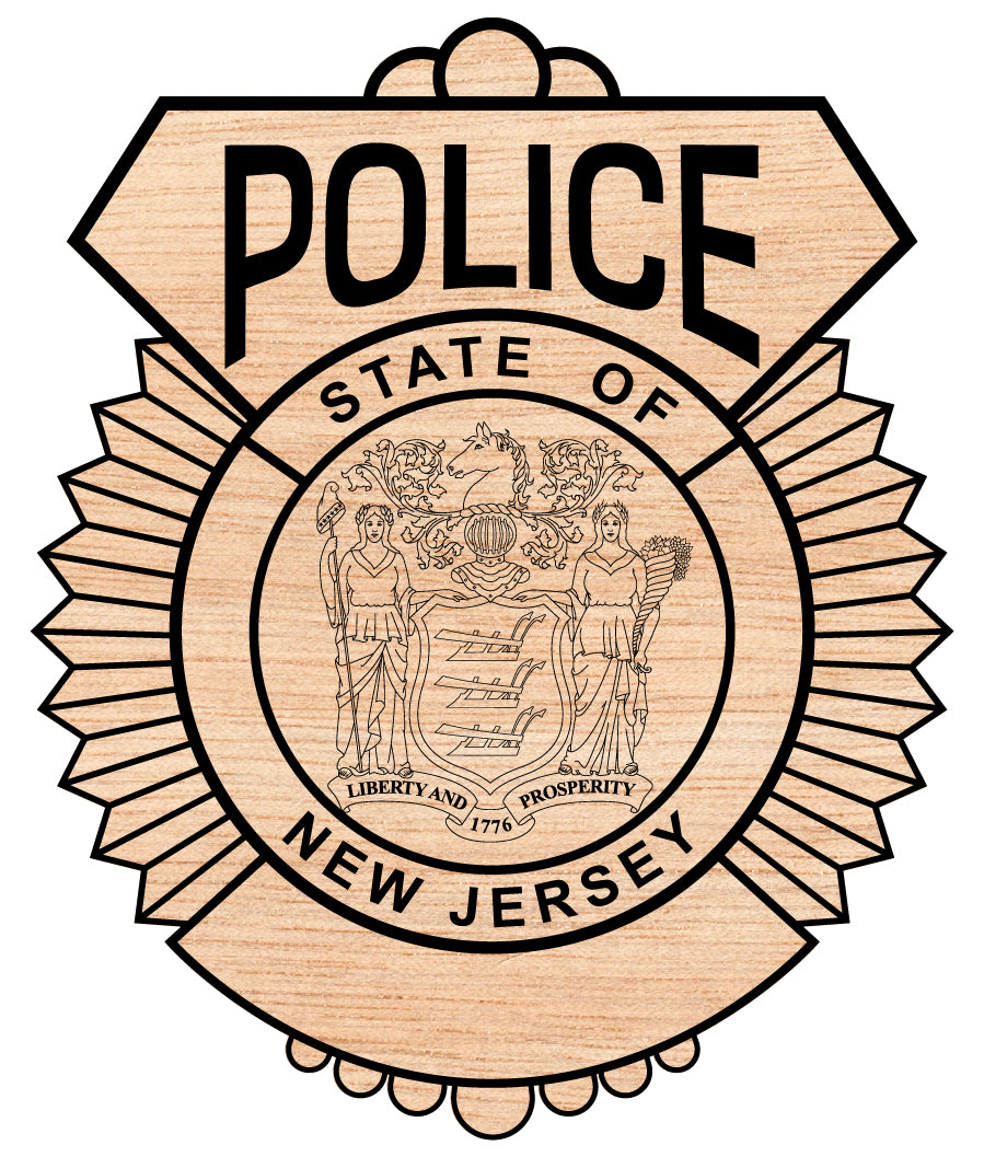New Jersey Police Tie Clip Badge SVG
New Jersey Police Badge Vector
Law Enforcement Badge New Jersey
Police Tie Clip Badge SVG
New Jersey Police Emblem