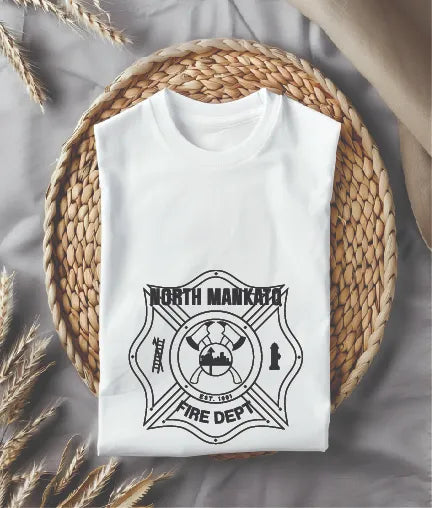 North Mankato Fire Department Logo SVG Minnesota Firefighter Vector