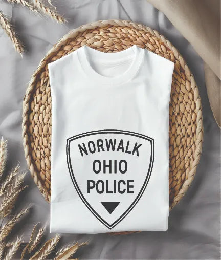 Norwalk Police Patch SVG Ohio Law Enforcement Vector