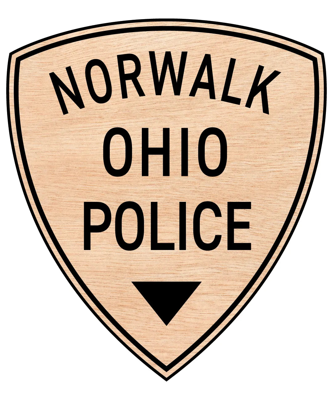 Norwalk Police Patch SVG Ohio Law Enforcement Vector