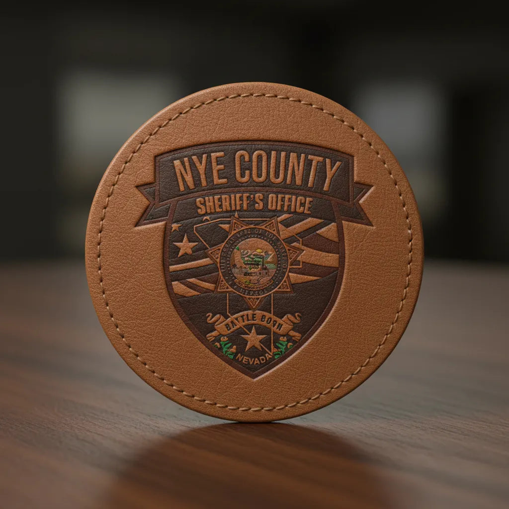 Nye County Sheriff Office Patch SVG

Nevada Law Enforcement Vector Design

Sheriff Office Patch Engraving File

Nye County Battle Born CNC File

Nevada Sheriff Badge Vector for Laser