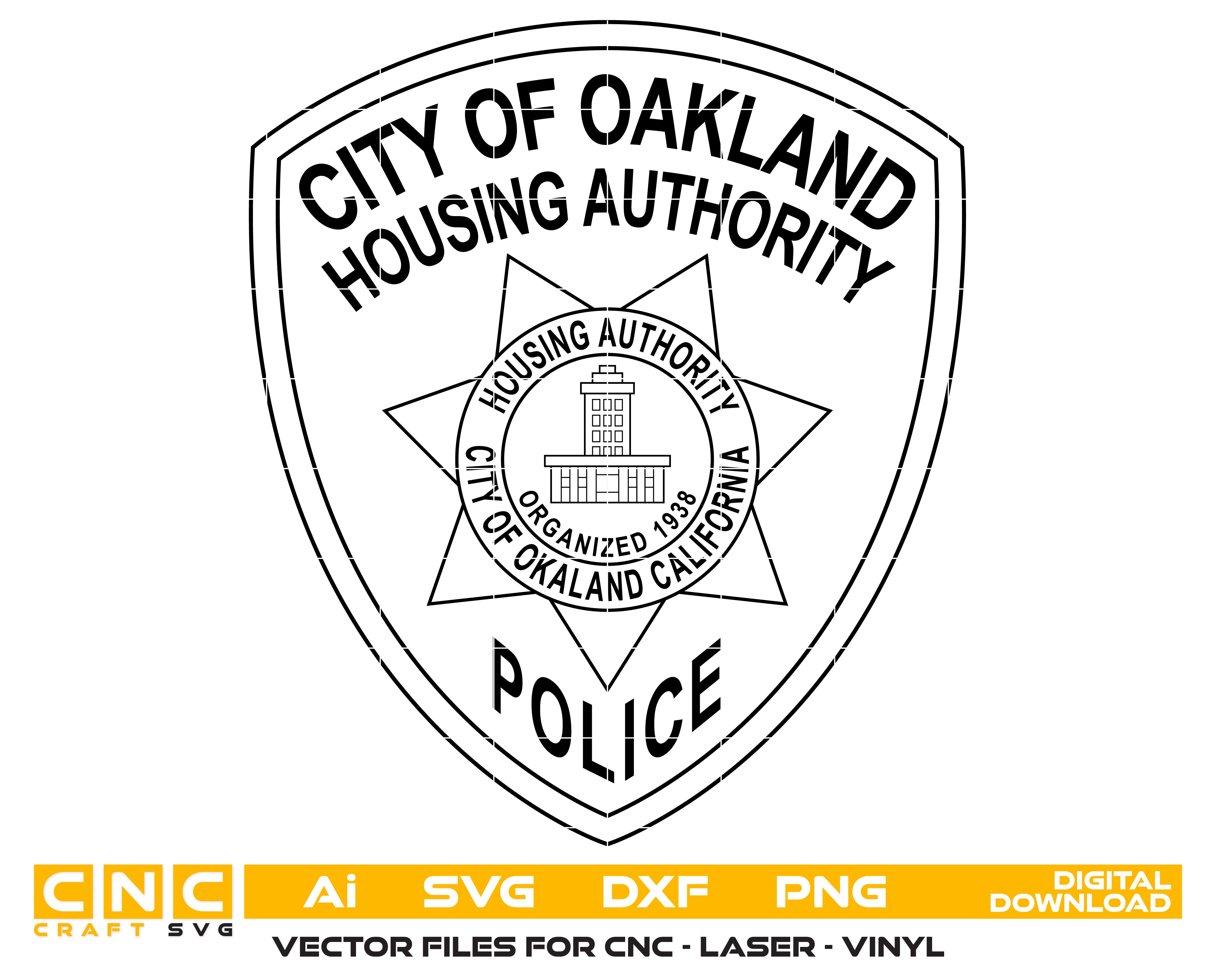 Oakland Housing Authority Police Patch SVG
Oakland Housing Police Patch Vector
Law Enforcement Patch Oakland California
Police Department Patch SVG
Oakland Housing Authority Police Emblem