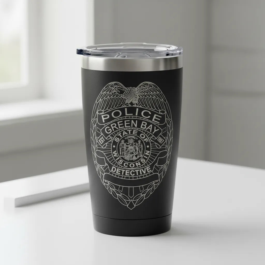 Green Bay Wisconsin Police Detective Badge SVG for CNC

GBPD Detective Badge Vector for Laser Engraving

Green Bay Wisconsin Law Enforcement Emblem for Wood Carving

Professional Green Bay Police Detective Shield Design

Green Bay Police SVG Logo for CNC Router Projects