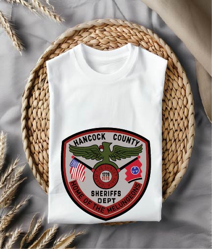 Hancock County Sheriff Dept Emblem SVG

Home of the Melungeons Vector Design

Tennessee Sheriff Badge for CNC Engraving

Hancock County SO Memorial Logo SVG

Toward the Sunset Walk Shield Vector