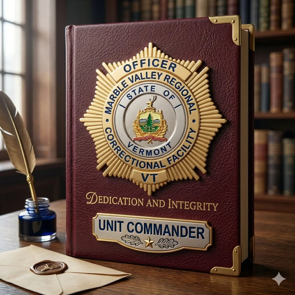 Marble Valley Regional Corrections Officer Badge SVG

Vermont Law Enforcement Vector Design

Corrections Officer Badge Engraving File

Marble Valley Corrections Sign CNC File

Eagle Shield Badge Vector for Laser Cutting