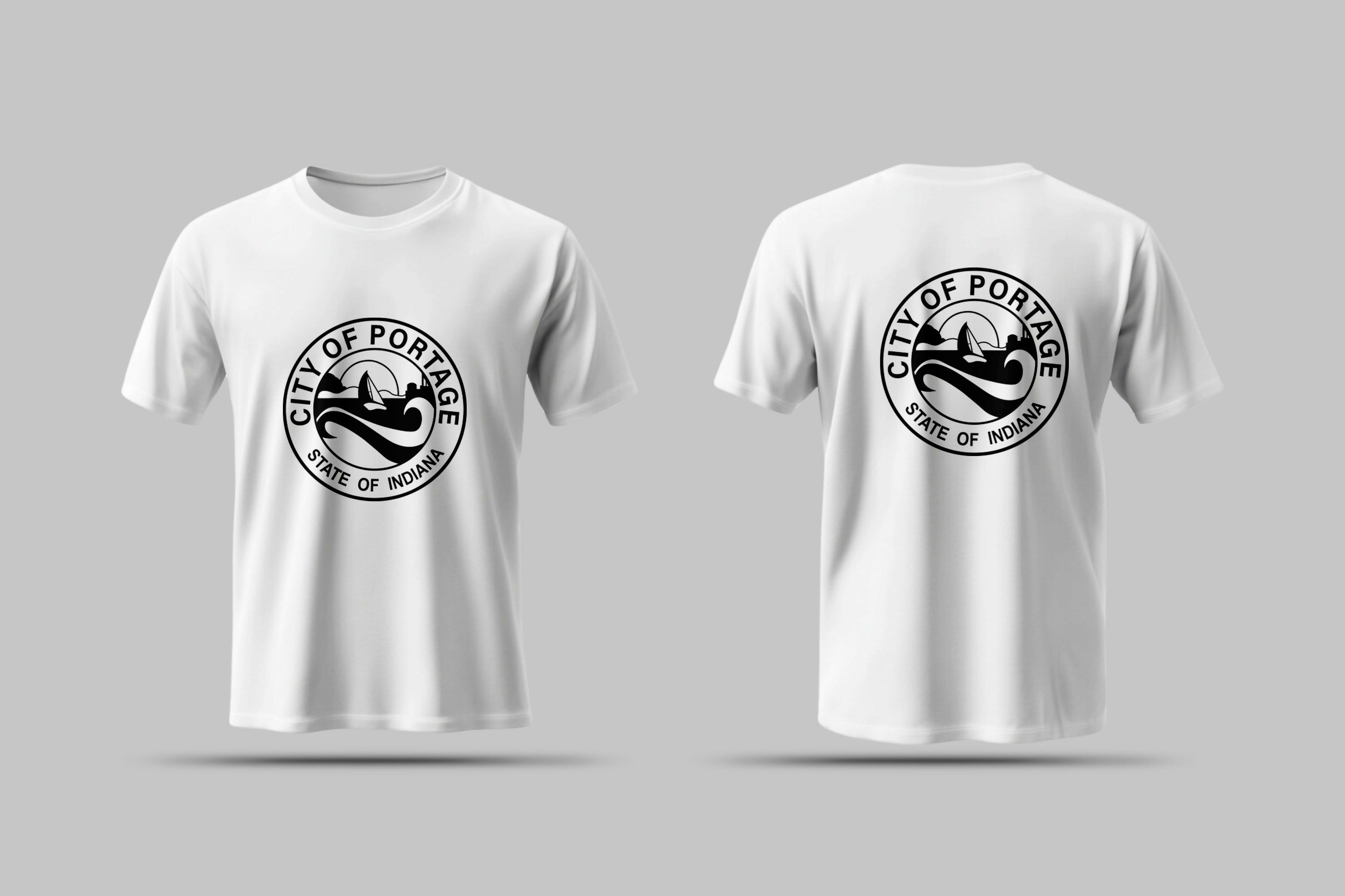 City Of Portage Indiana Seal T-Shirt