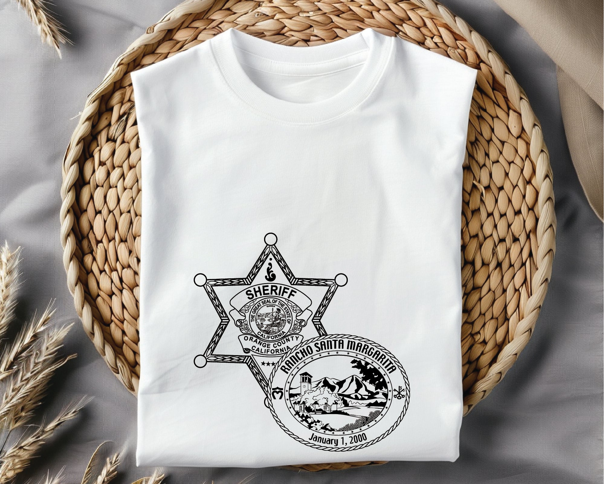 Rancho Santa Margarita Sheriff Badge SVG
Orange County Sheriff Badge Vector
Law Enforcement Badge Rancho Santa Margarita
California Sheriff Badge SVG
Orange County Sheriff Emblem