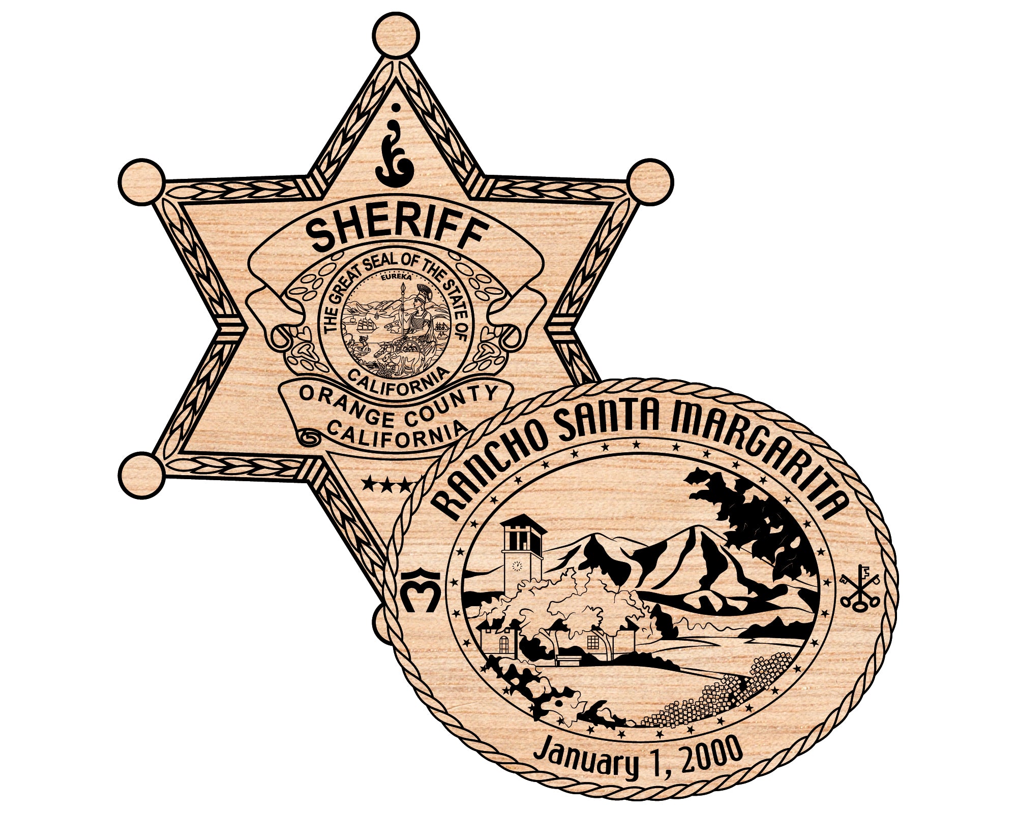 Rancho Santa Margarita Sheriff Badge SVG
Orange County Sheriff Badge Vector
Law Enforcement Badge Rancho Santa Margarita
California Sheriff Badge SVG
Orange County Sheriff Emblem