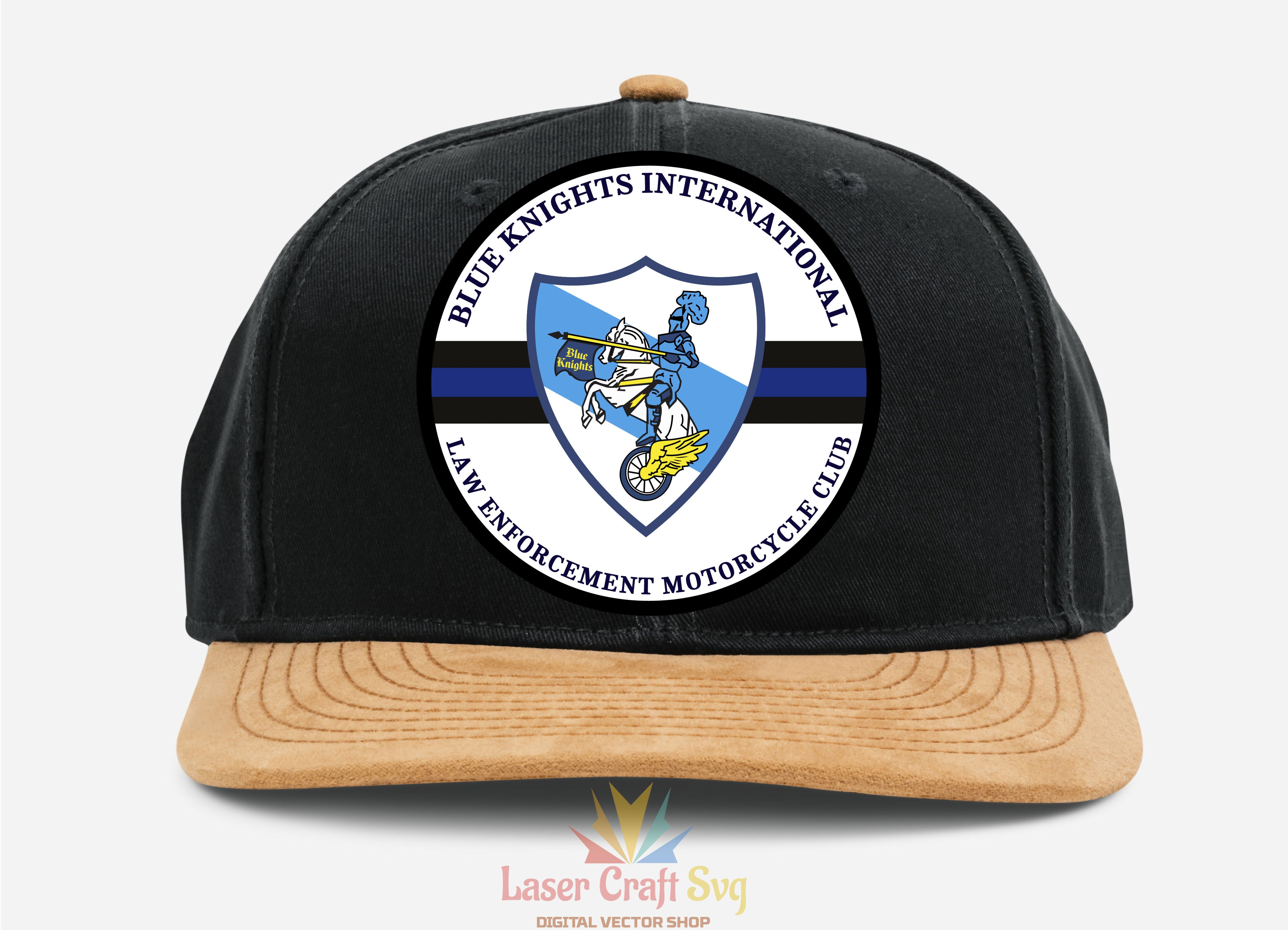 Blue Knights International Law Enforcement Motorcycle Club Patch-01W-01