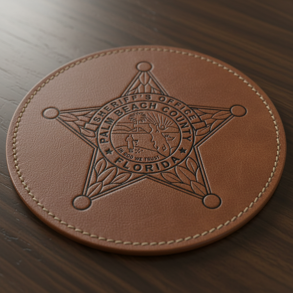Palm Beach County Sheriff Badge SVG

Florida Law Enforcement Vector

Sheriffs Office 5-Point Star Emblem

Deputy Plaque Engraving File

Palm Beach County Sign CNC File