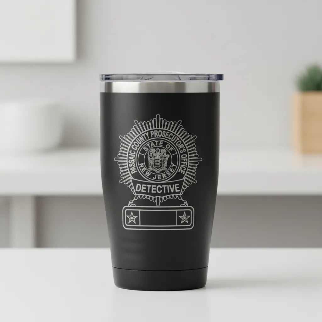 Passaic County Prosecutor Detective Badge SVG

New Jersey Law Enforcement Vector Design

Sunburst Detective Badge Engraving File

Passaic County Sign CNC File

Detective Badge Vector for Laser Cutting