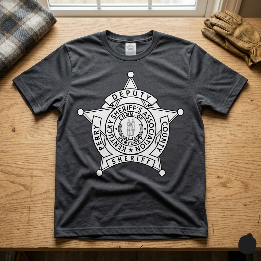 Perry County Kentucky Deputy Sheriff Badge SVG for CNC

Perry County KY Sheriff Star Vector for Laser Engraving

Perry County Kentucky Deputy Sheriff Emblem for Wood Carving

Professional Perry County KY Law Enforcement Badge Design

Perry County Sheriff SVG Logo for CNC Router Projects
