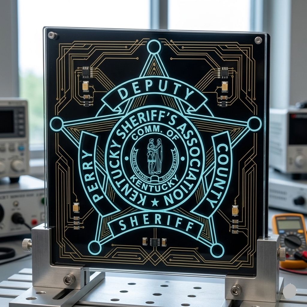 Perry County Kentucky Deputy Sheriff Badge SVG for CNC

Perry County KY Sheriff Star Vector for Laser Engraving

Perry County Kentucky Deputy Sheriff Emblem for Wood Carving

Professional Perry County KY Law Enforcement Badge Design

Perry County Sheriff SVG Logo for CNC Router Projects