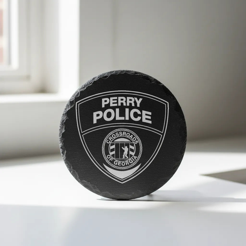 Perry Police Department Patch SVG

Georgia Law Enforcement Vector Design

Police Patch Engraving File

Perry Police Sign CNC File

Police Patch Vector for Laser Cutting