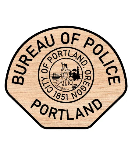 Portland Police Bureau Patch Oregon SVG Police Vector