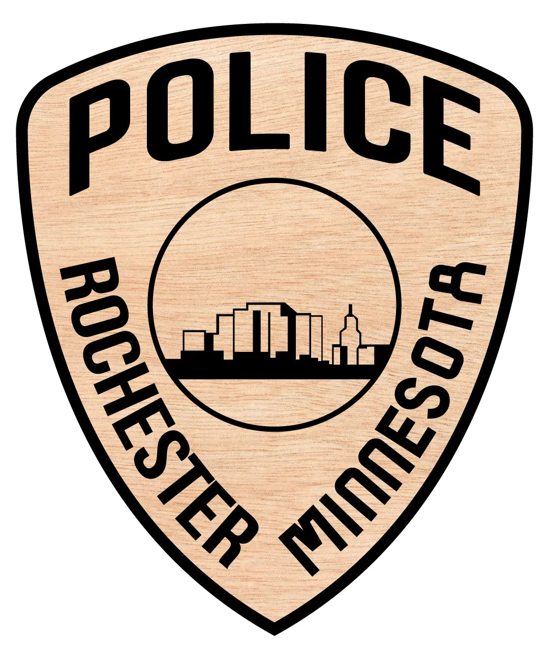 Rochester Police Department Patch Minnesota SVG Minnesota Law Enforcement Vector