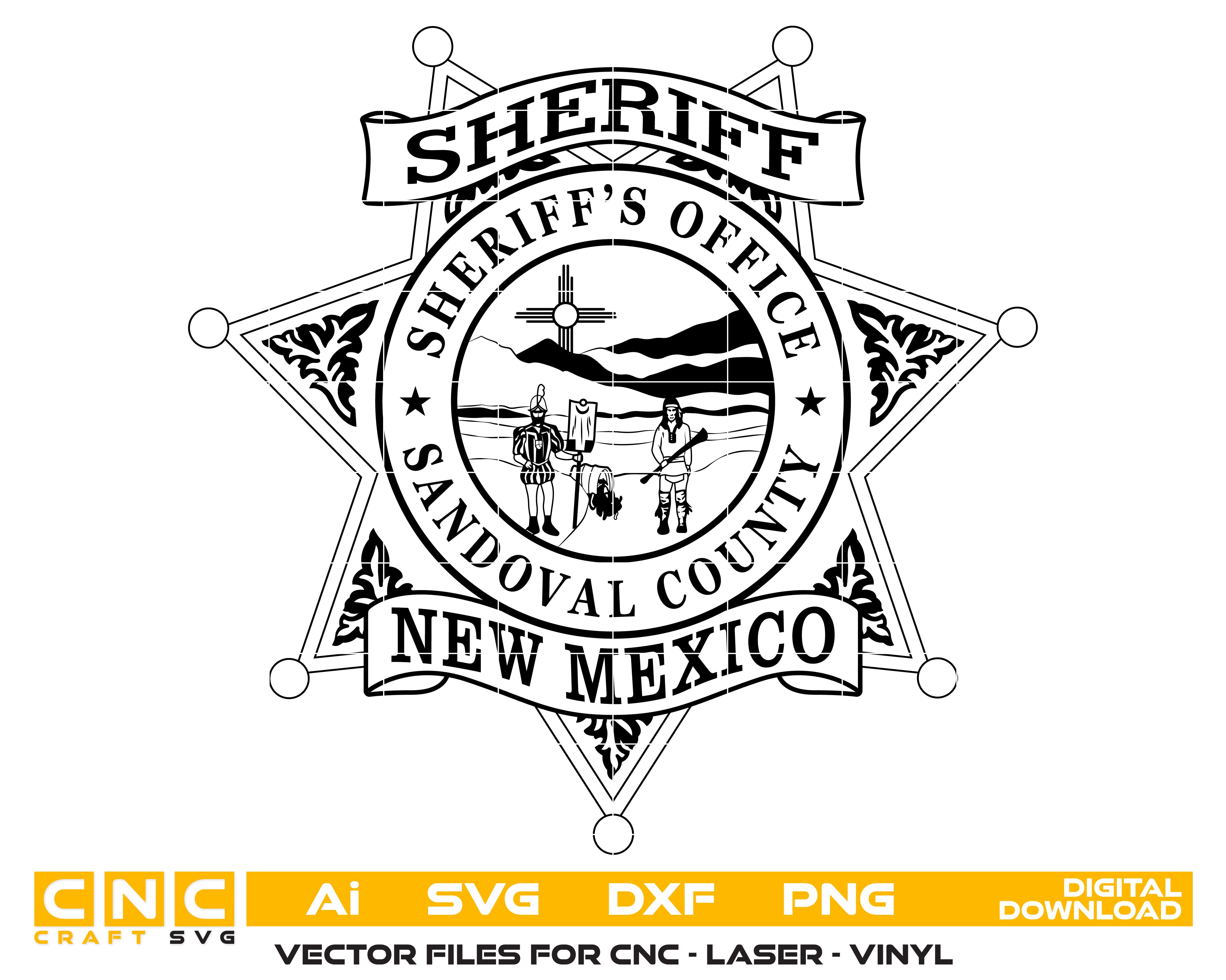 Sandoval County Sheriff’s Office Badge SVG
Sheriff’s Office Badge Vector Design
Law Enforcement Badge Color SVG
Sandoval County Sheriff Badge Vector
Sheriff’s Office Badge Collectible