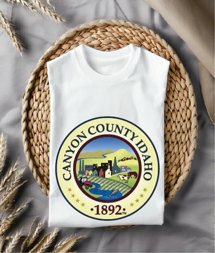 Seal of Canyon County Idaho SVG Color Vector