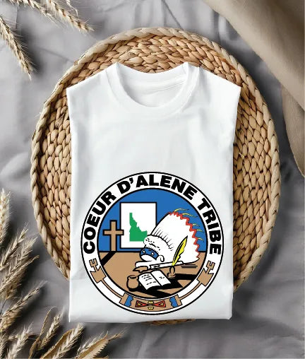 Seal of Coeur d'Alene Tribe SVG Color Vector
