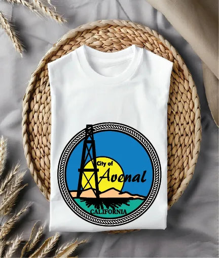 Seal Of The City Of Avenal California SVG City Vector   