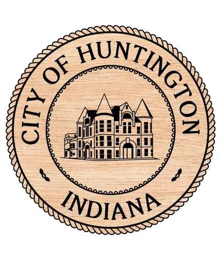 Seal of The City of Huntington Indiana SVG Government Vector