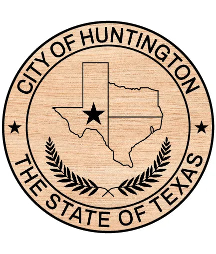 Seal of The City of Huntington Texas SVG Government Vector