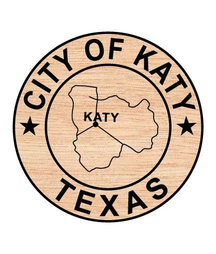Seal of the City of Katy Texas SVG Municipal Seal Vector