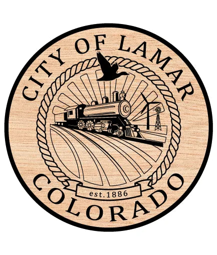 Seal of the City of Lamar Colorado SVG Municipal Seal Vector