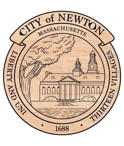 Seal of The City of Newton Massachusetts SVG City Vector