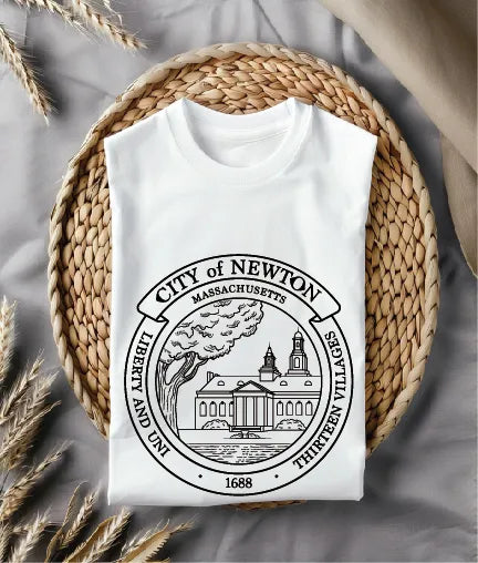 Seal of The City of Newton Massachusetts SVG City Vector