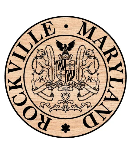 Seal of the City of Rockville Maryland SVG Municipal Seal Vector