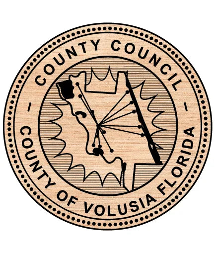 Seal of Volusia County Florida SVG Government Vector
