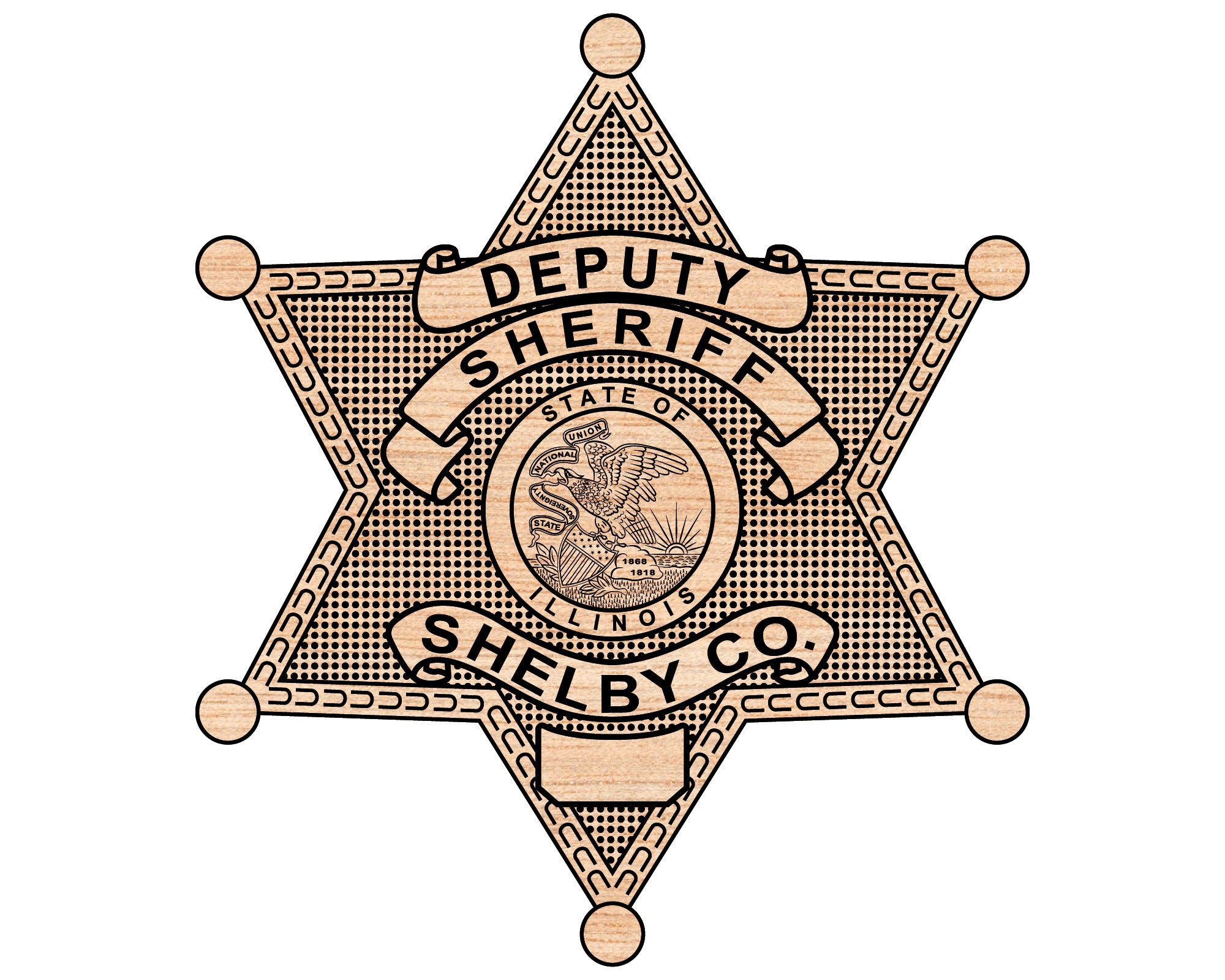 Shelby County Deputy Sheriff Badge SVG
Shelby County Illinois Sheriff Badge Vector
Law Enforcement Badge Shelby County
Deputy Sheriff Badge SVG
Shelby County Sheriff Emblem