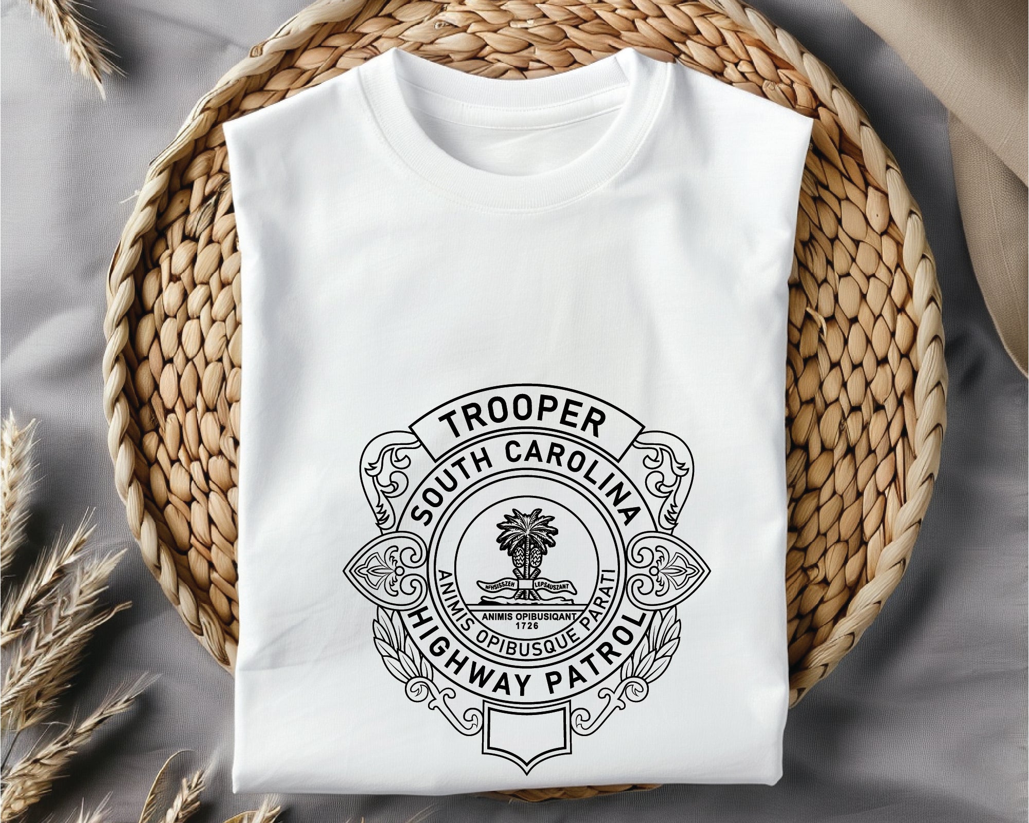 South Carolina Highway Patrol Badge SVG
