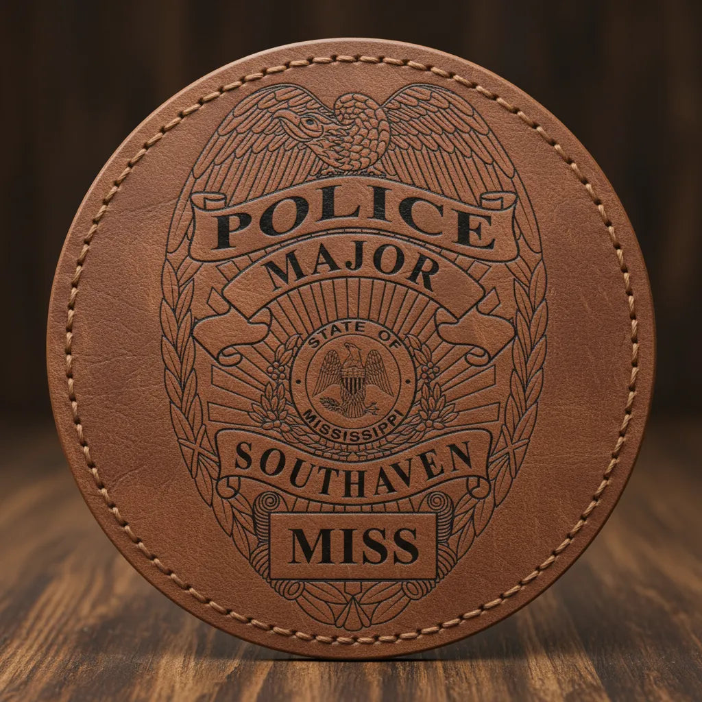 Southaven Police Major Badge SVG

Mississippi Law Enforcement Vector

Police Major Badge Engraving File

Southaven Police Sign CNC File

Major Badge Vector for Laser Cutting